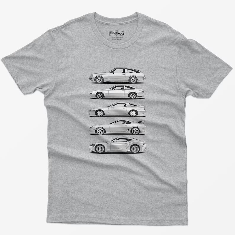 Supra Evolution T-Shirt: JDM Car Enthusiast Gift