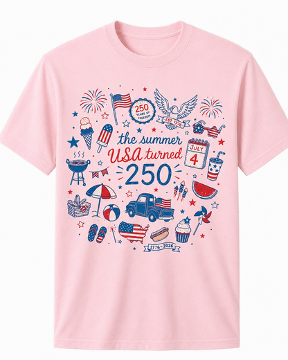 The Summer USA Turned Shirt
