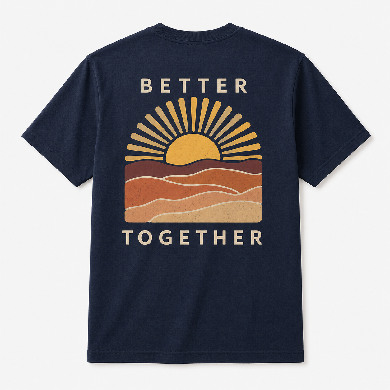 Better Together Sunset Matching Shirt