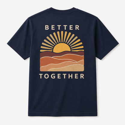 Better Together Sunset Matching Shirt