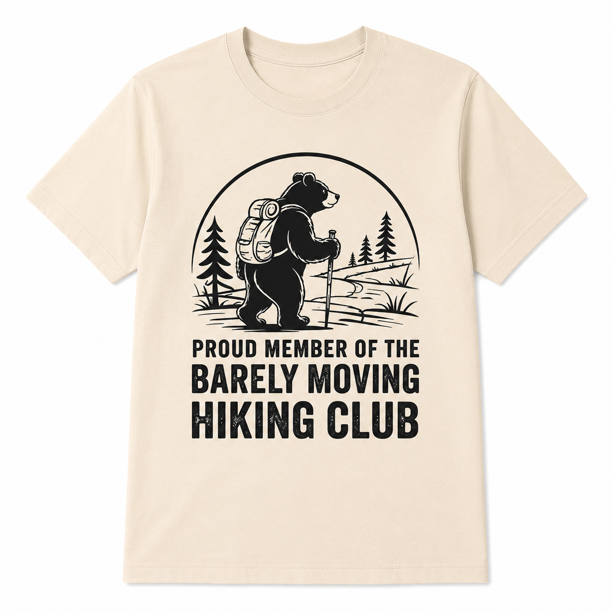 Barely Moving Hiking Club Shirt