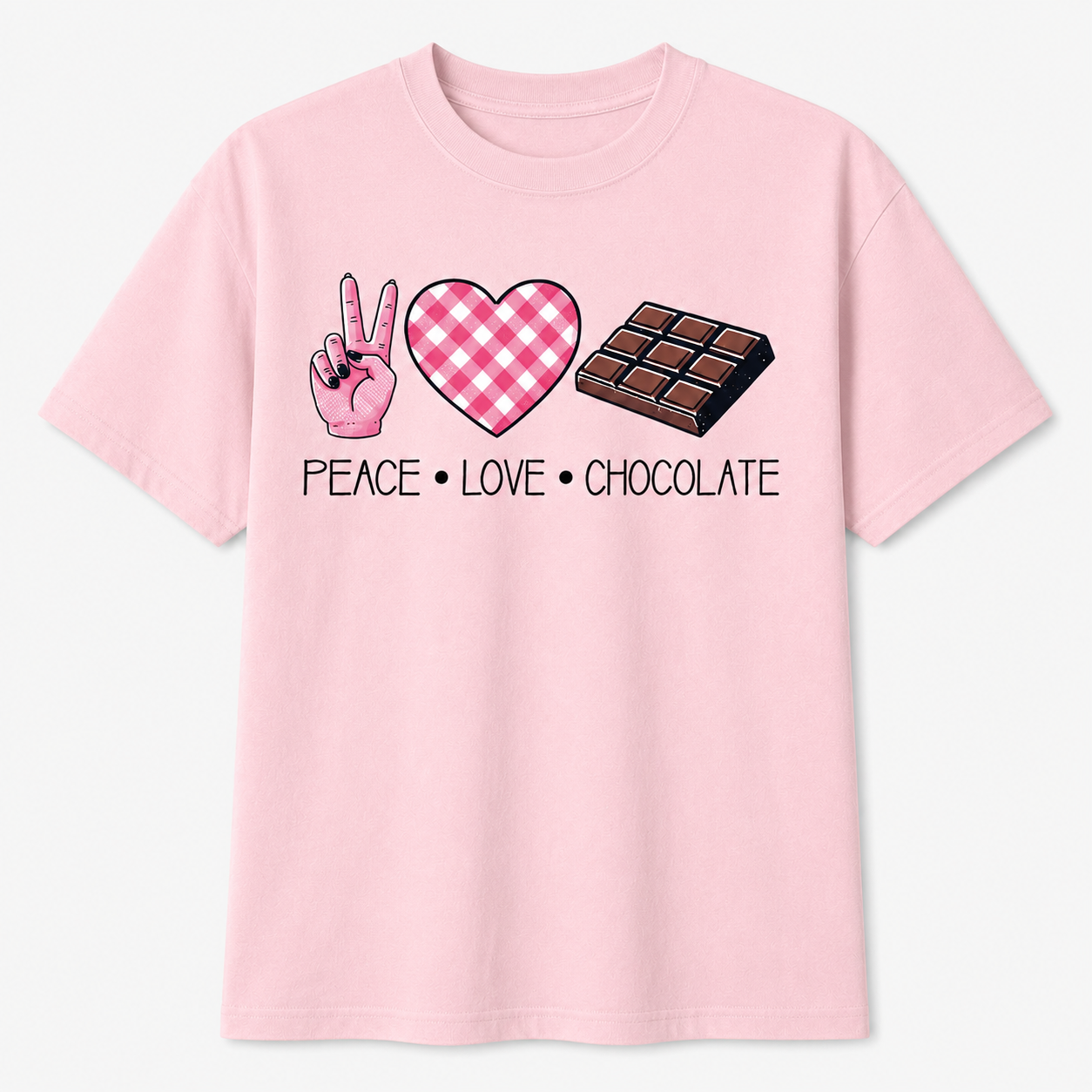 Peace Love Chocolate Shirt
