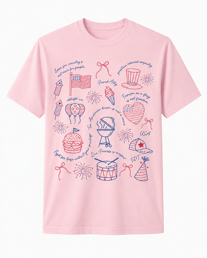 Secret Message 4th of July Shirt