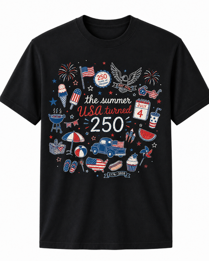The Summer USA Turned Shirt
