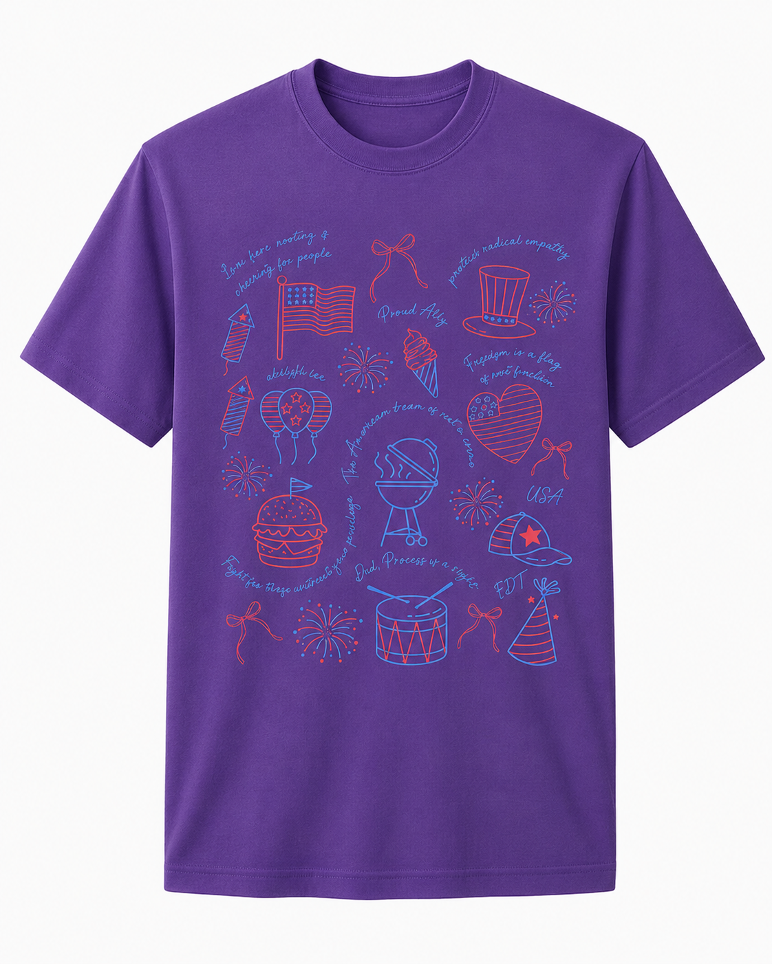 Secret Message 4th of July Shirt