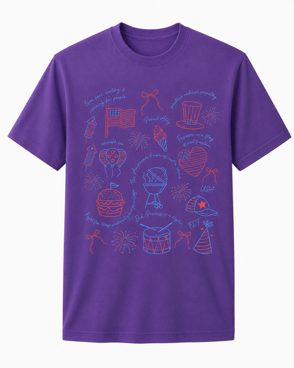 Secret Message 4th of July Shirt