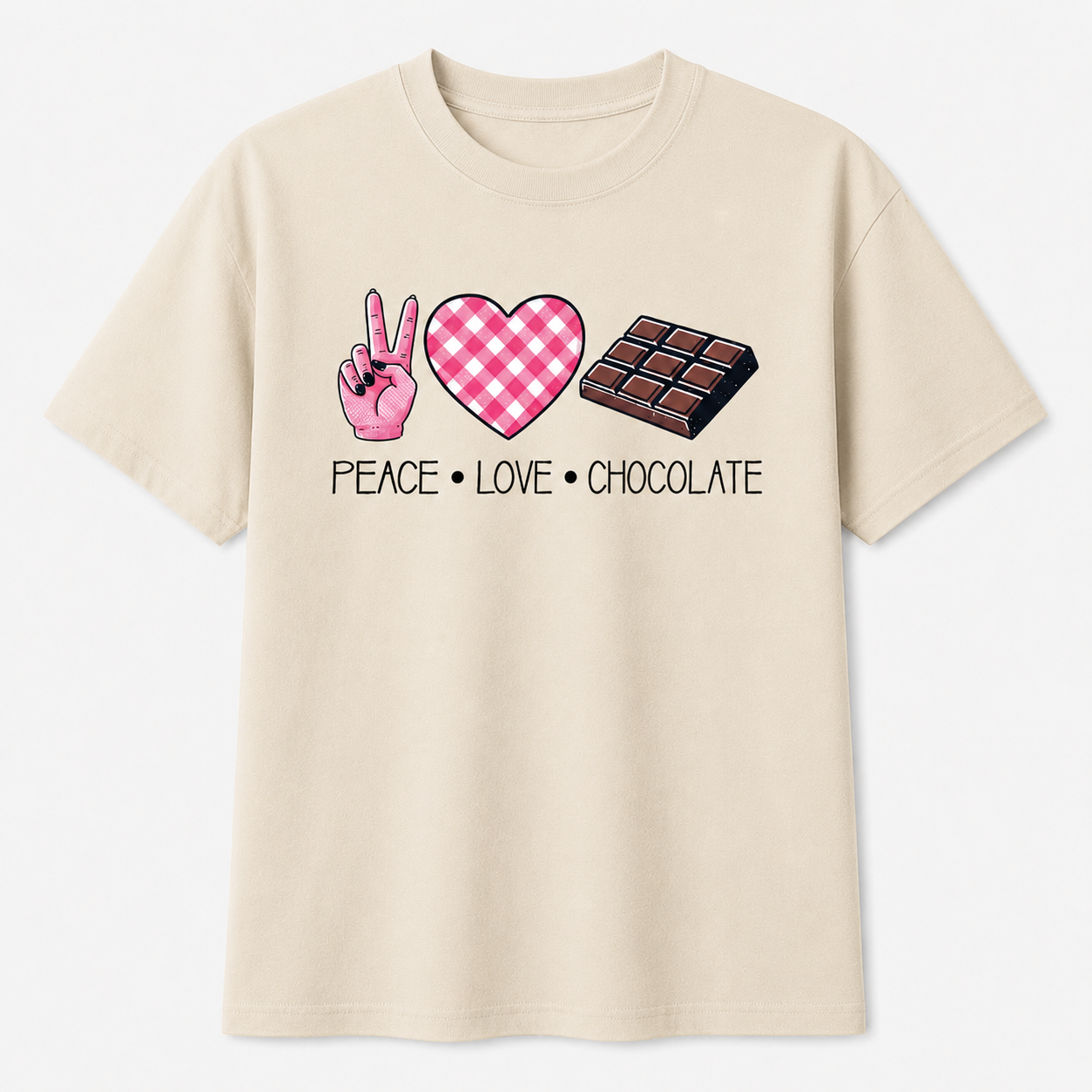 Peace Love Chocolate Shirt