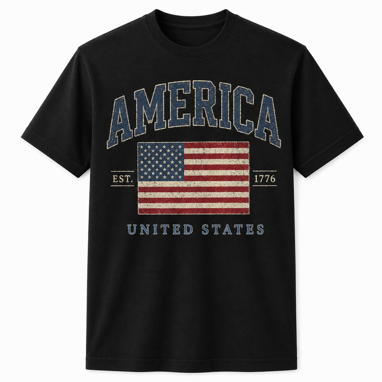 America Flag Graphic United States Family 4th Of July Shirt