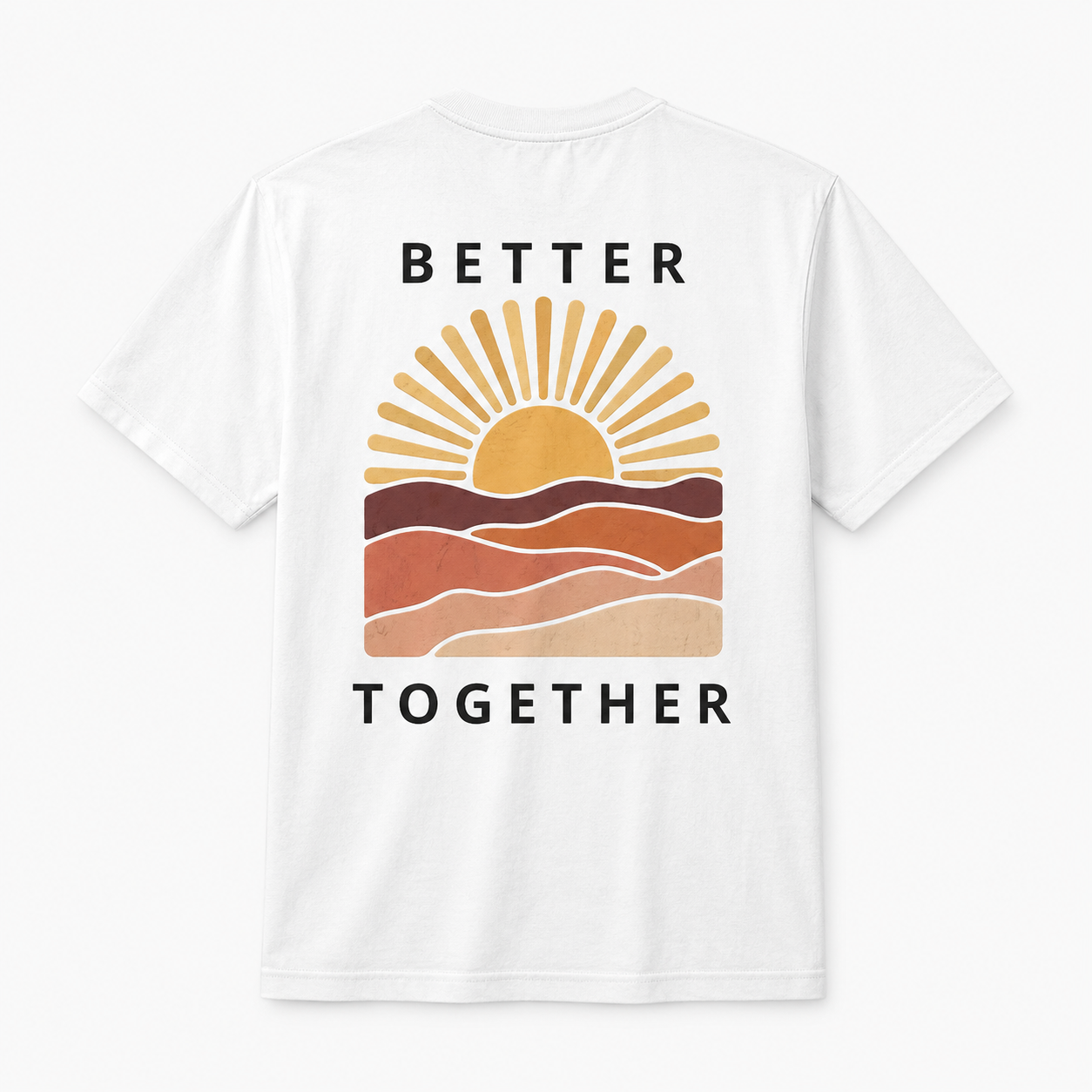 Better Together Sunset Matching Shirt