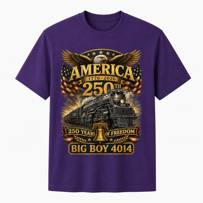 Big Boy 4014 Train USA 250th Anniversary Shirt