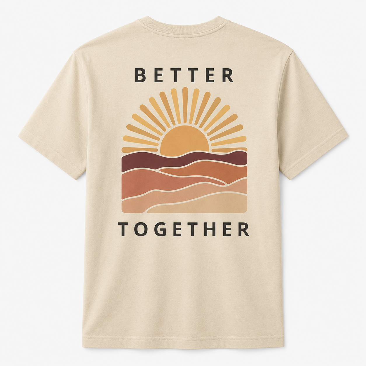 Better Together Sunset Matching Shirt