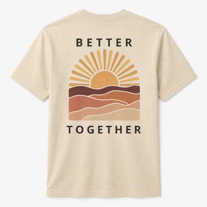 Better Together Sunset Matching Shirt