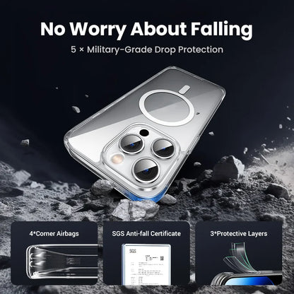 Ugreen Magnetic Case Iphone 17 16 15 14 13 Pro Max Shockproof Cover Plus 16pro Macsafe Tpu Cases