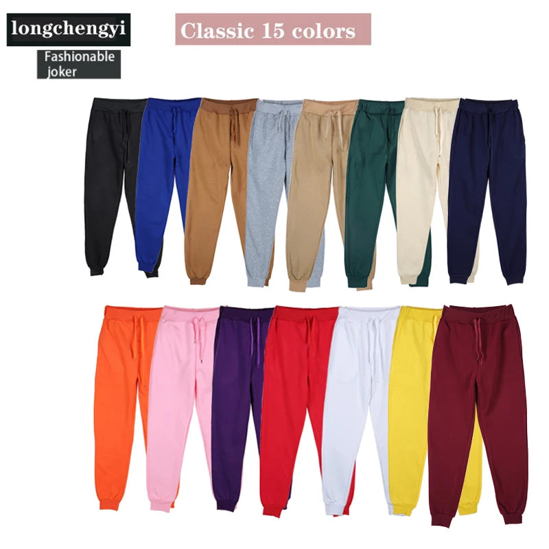 Men's Casual Jogger Sweatpants – Korean Style Athletic Trousers