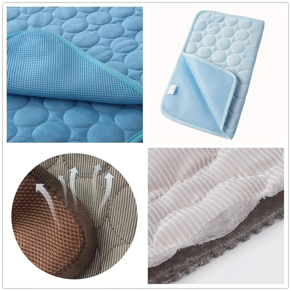 Dog Cooling Mat – Summer Self-Cooling Pad for Dogs & Cats
