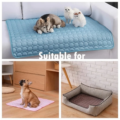 Dog Cooling Mat – Summer Self-Cooling Pad for Dogs & Cats