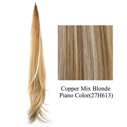 Ponytail Hair Extension - 32" Long Layered Synthetic Wrap Hairpiece