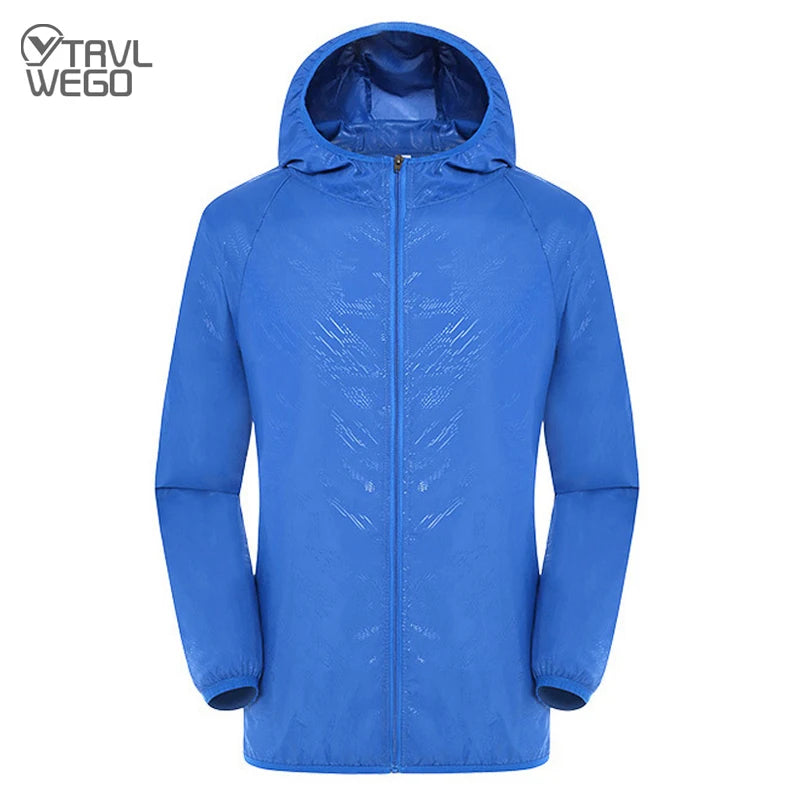 Ultralight Waterproof Windbreaker Jacket – UV-Proof Outdoor Sport