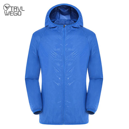 Ultralight Waterproof Windbreaker Jacket – UV-Proof Outdoor Sport