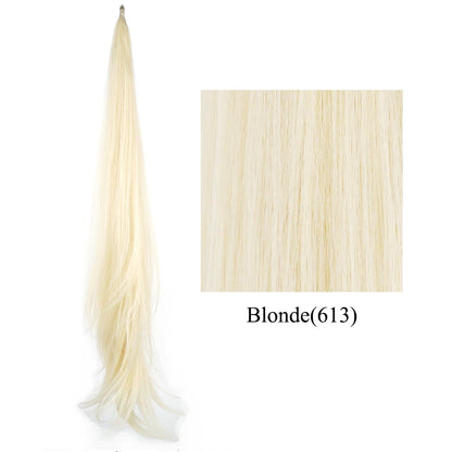 Ponytail Hair Extension - 32" Long Layered Synthetic Wrap Hairpiece