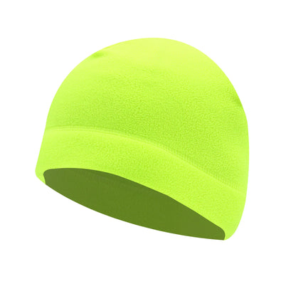 Polar Fleece Beanie Hat – Warm Windproof Winter Cap for Men & Women