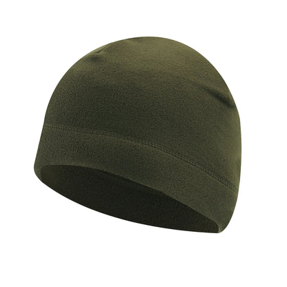 Polar Fleece Beanie Hat – Warm Windproof Winter Cap for Men & Women
