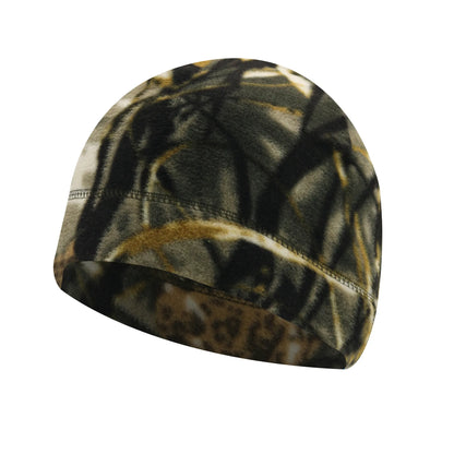 Polar Fleece Beanie Hat – Warm Windproof Winter Cap for Men & Women