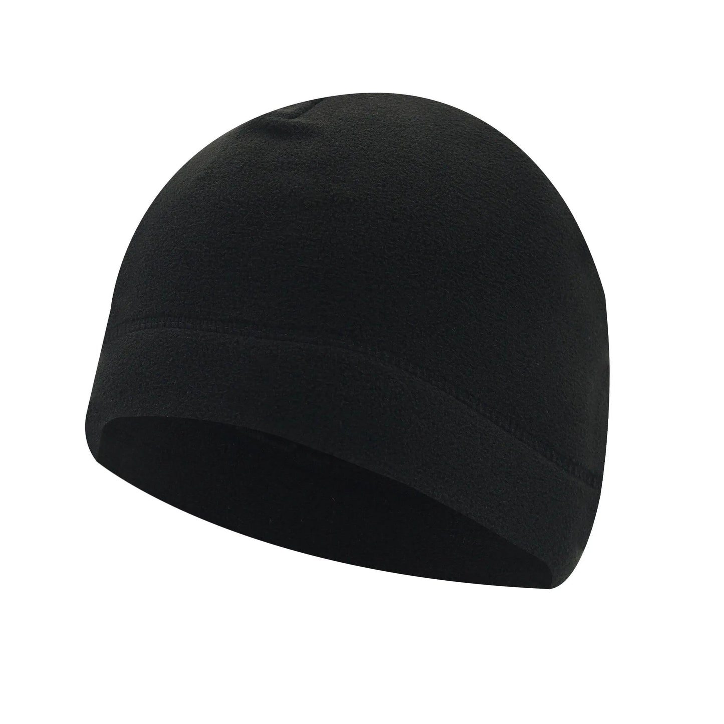 Polar Fleece Beanie Hat – Warm Windproof Winter Cap for Men & Women