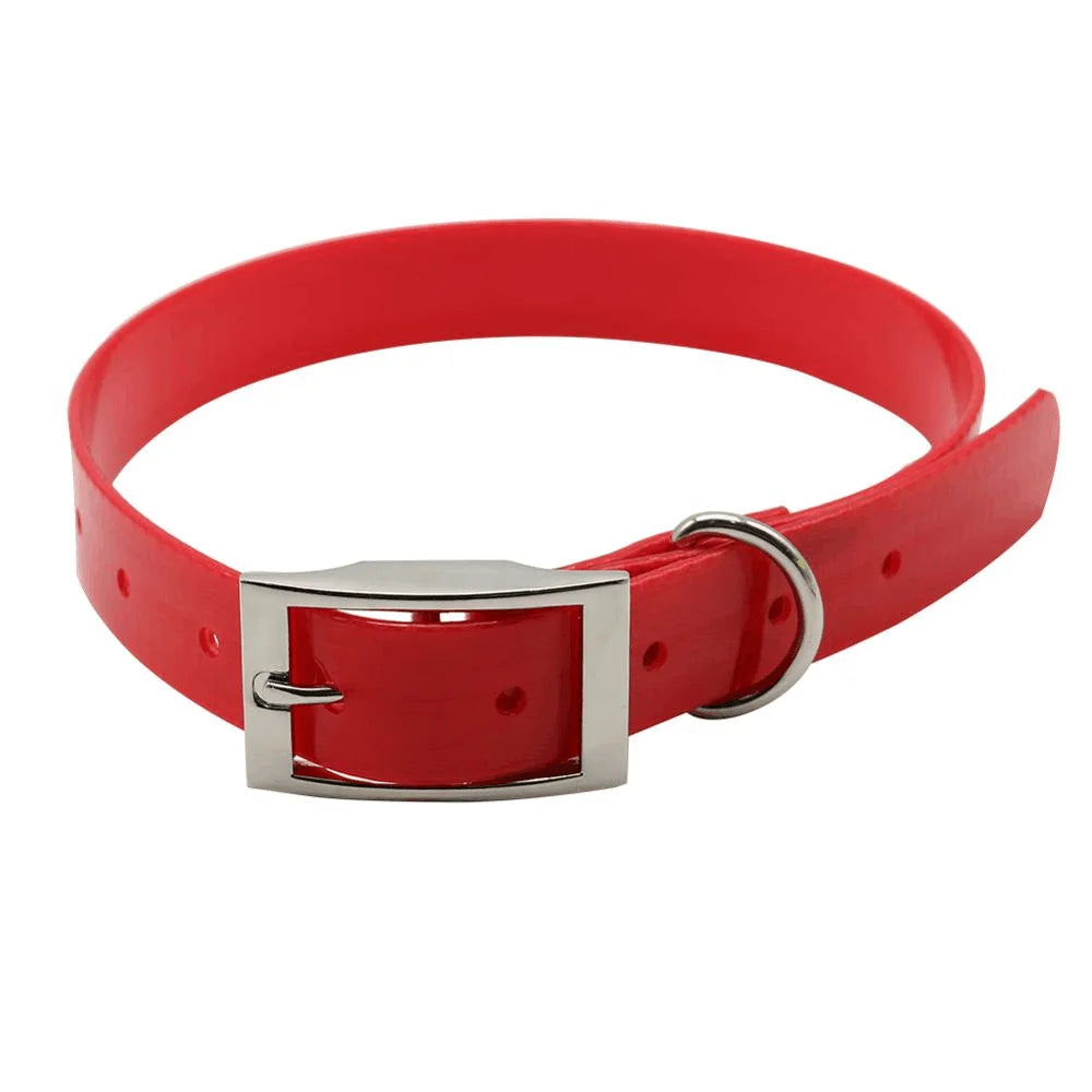 Waterproof TPU Dog Collar – Easy Clean, 7 Colors