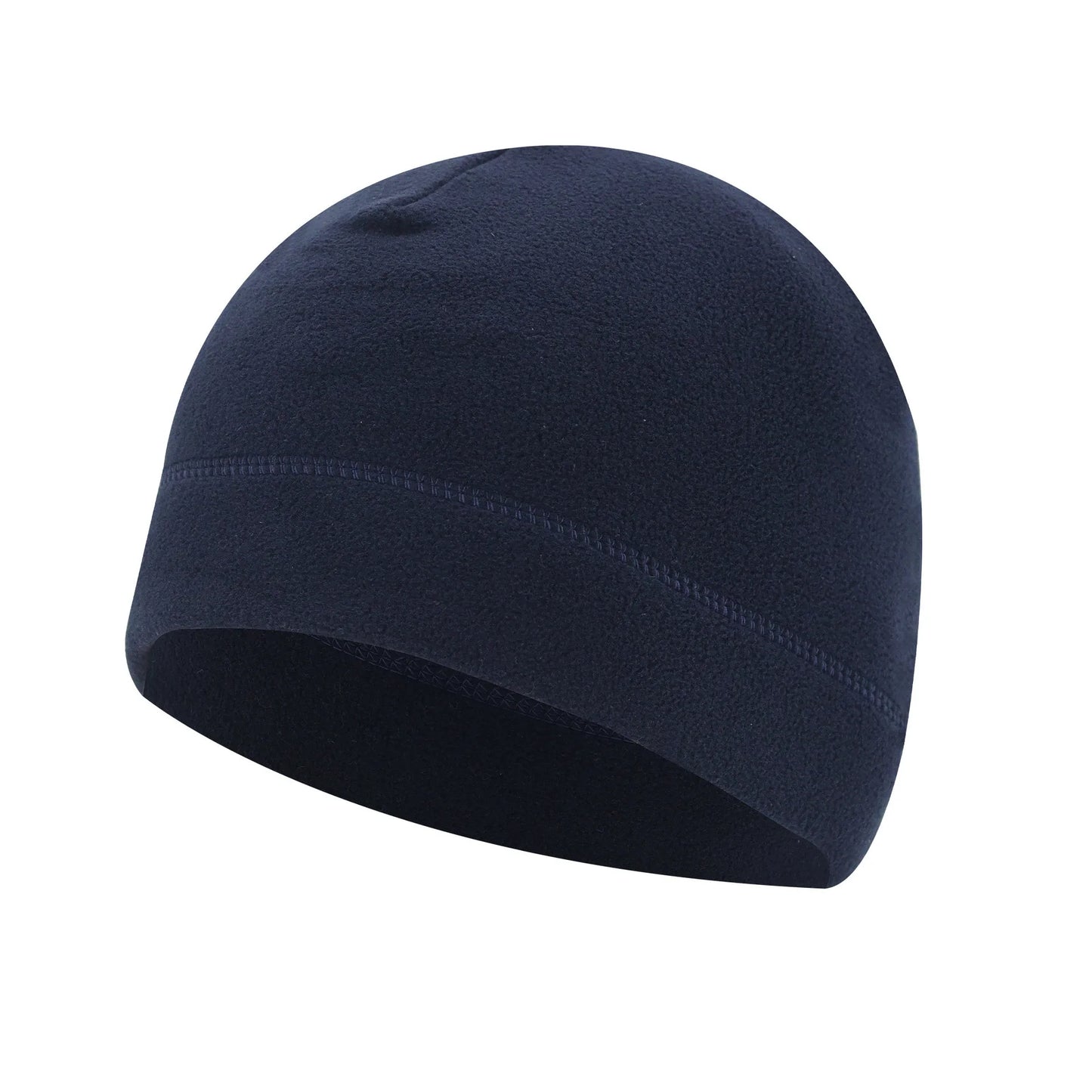 Polar Fleece Beanie Hat – Warm Windproof Winter Cap for Men & Women