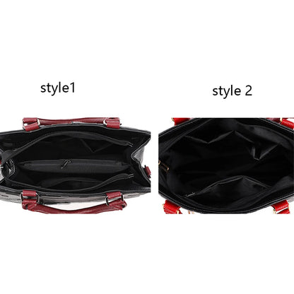 PU Leather Tote Handbag for Women – Large Capacity Crossbody Bag
