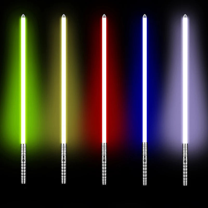 RGB Metal Lightsaber Sword – Collectible Light Saber Toy with LED Glow