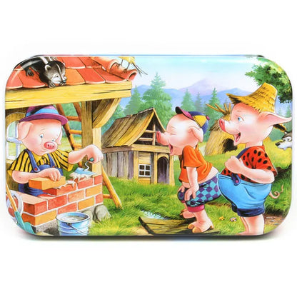 60-Piece Wooden Jigsaw Puzzle for Kids – Cartoon Ocean Animals