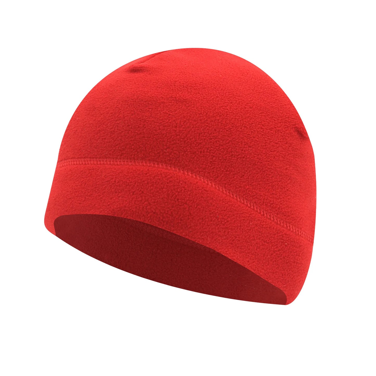 Polar Fleece Beanie Hat – Warm Windproof Winter Cap for Men & Women