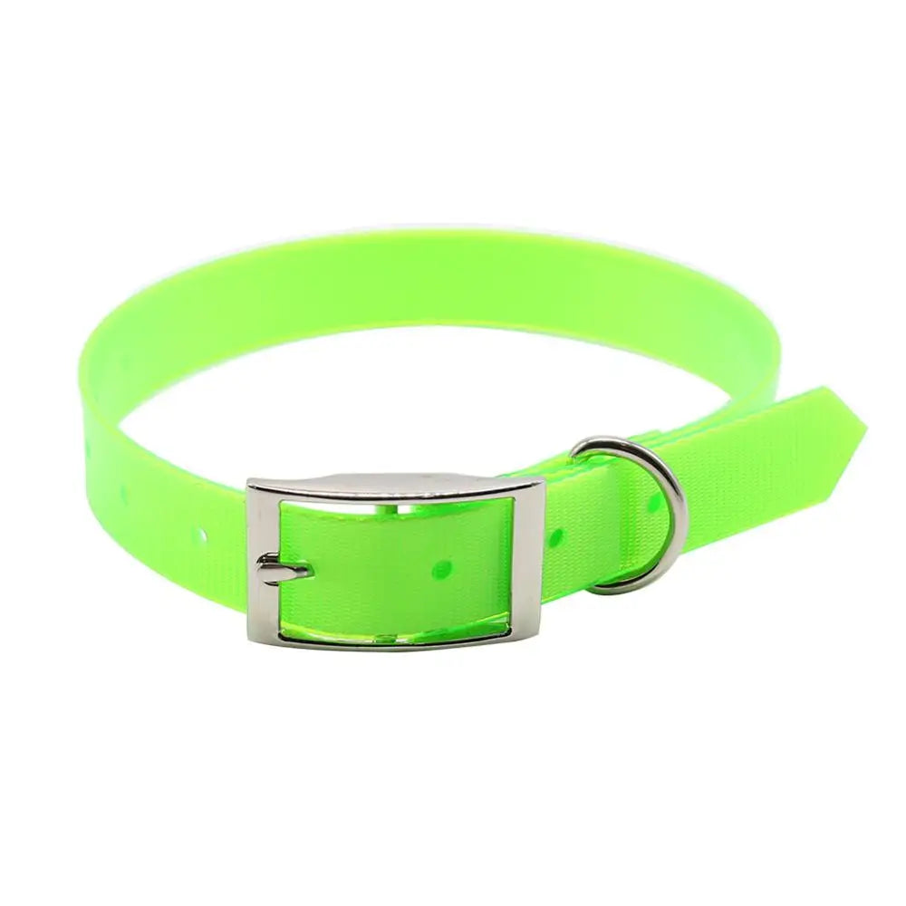 Waterproof TPU Dog Collar – Easy Clean, 7 Colors