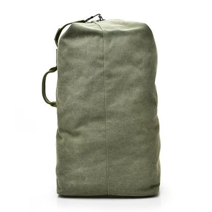 Large Canvas Travel Backpack – Men's Mountaineering Duffel Bag