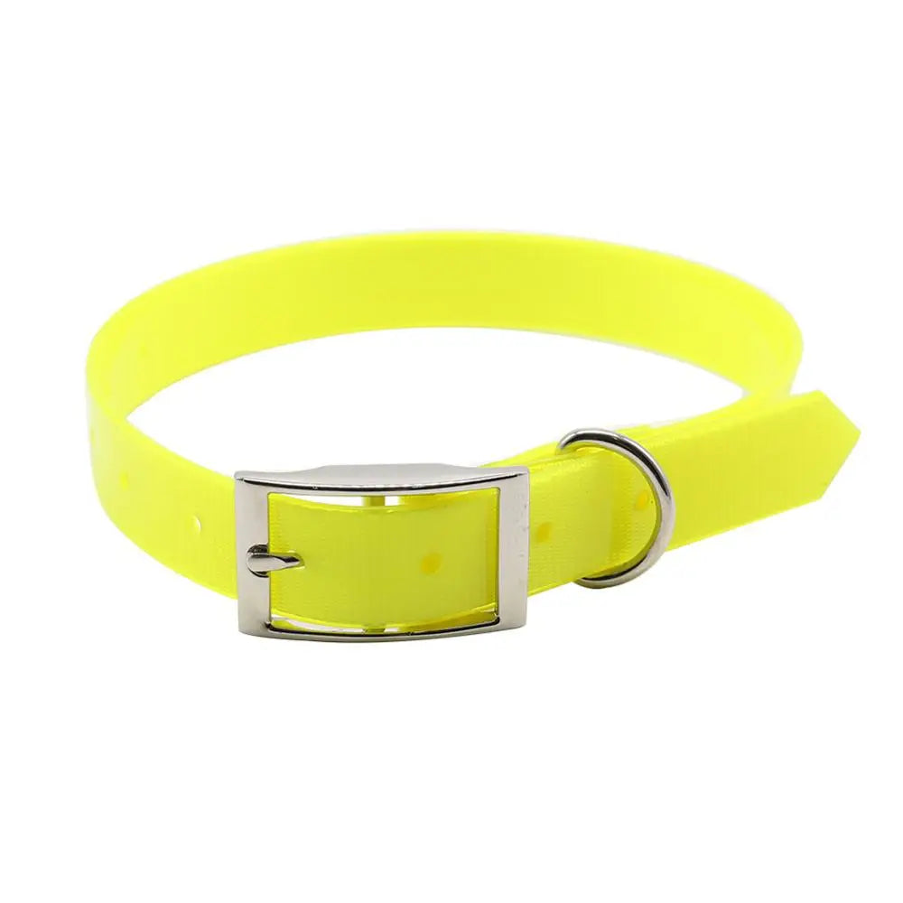 Waterproof TPU Dog Collar – Easy Clean, 7 Colors