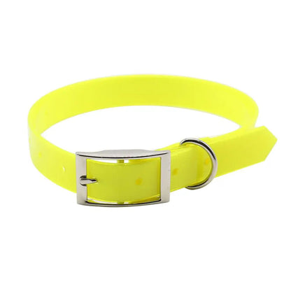 Waterproof TPU Dog Collar – Easy Clean, 7 Colors