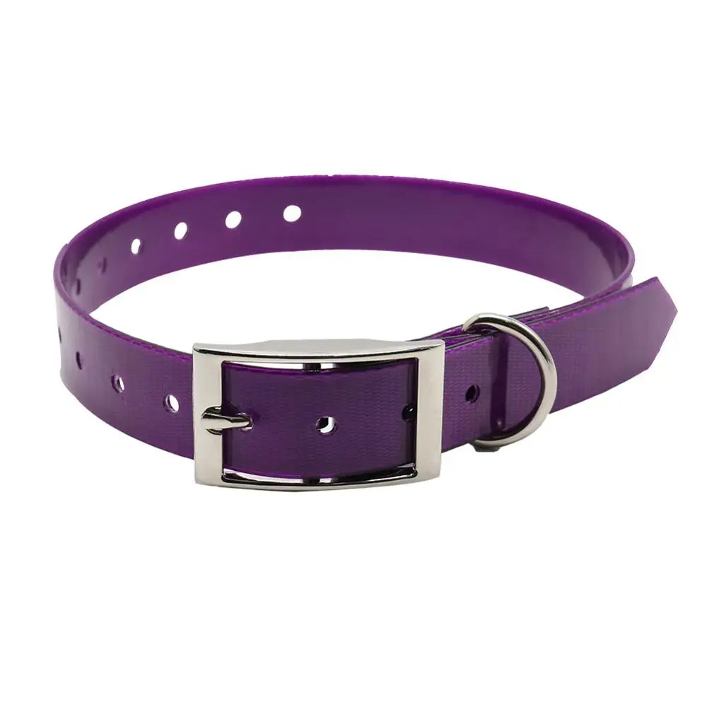 Waterproof TPU Dog Collar – Easy Clean, 7 Colors