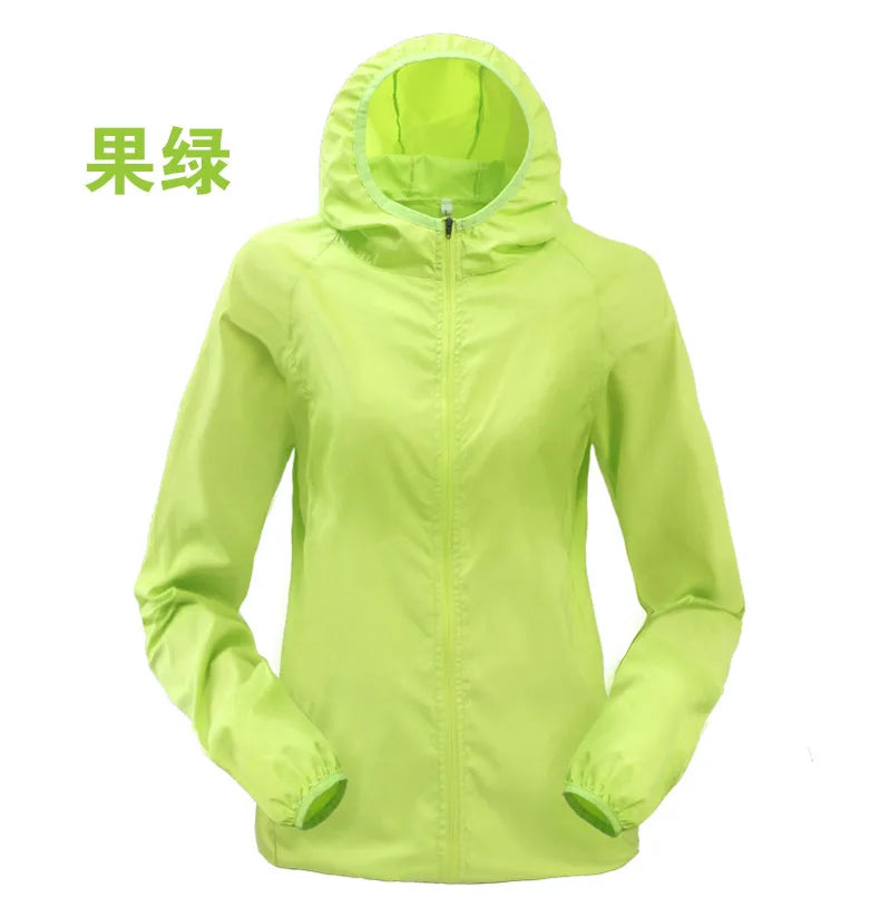 Ultralight Waterproof Windbreaker Jacket – UV-Proof Outdoor Sport
