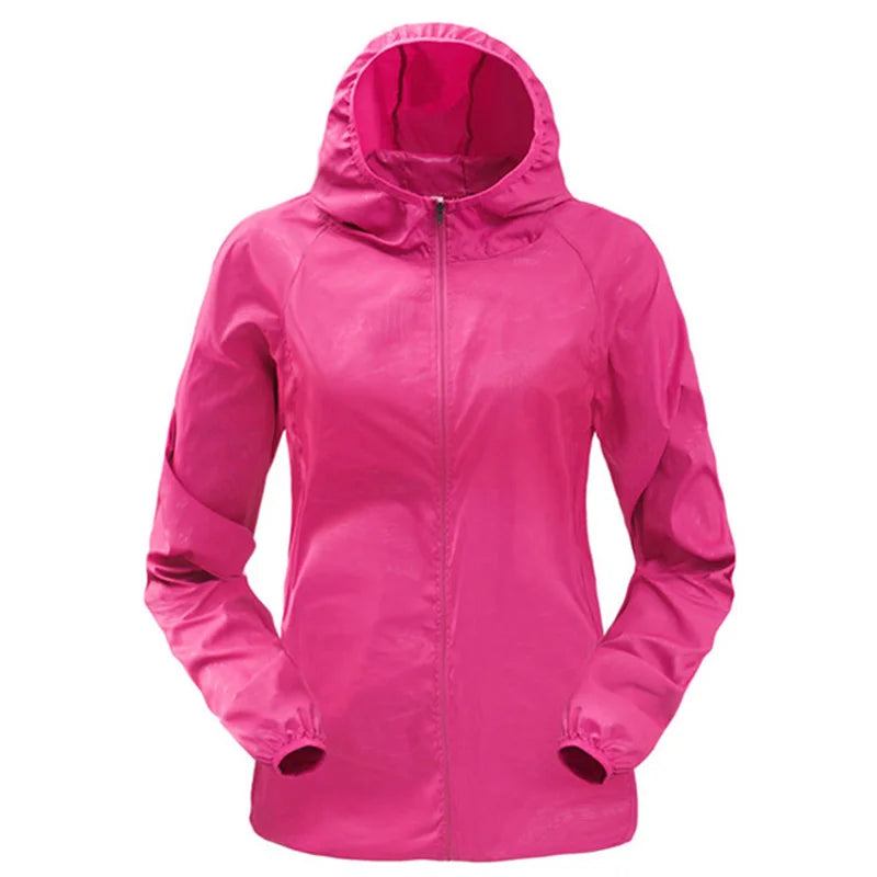 Ultralight Waterproof Windbreaker Jacket – UV-Proof Outdoor Sport