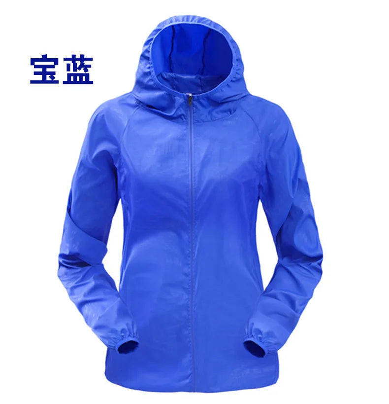 Ultralight Waterproof Windbreaker Jacket – UV-Proof Outdoor Sport