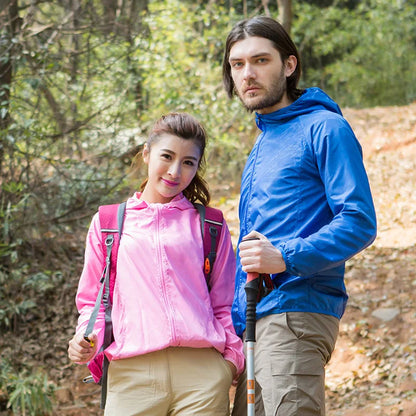 Ultralight Waterproof Windbreaker Jacket – UV-Proof Outdoor Sport