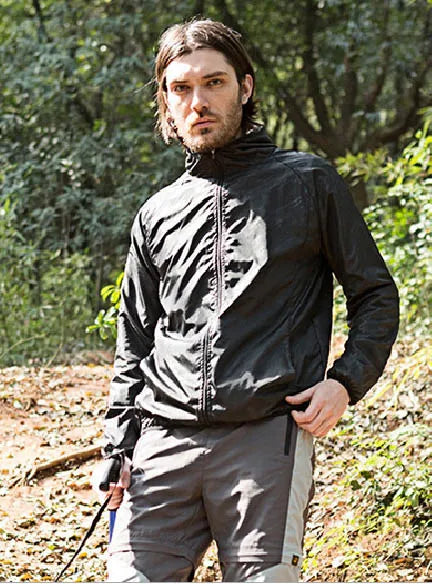 Ultralight Waterproof Windbreaker Jacket – UV-Proof Outdoor Sport