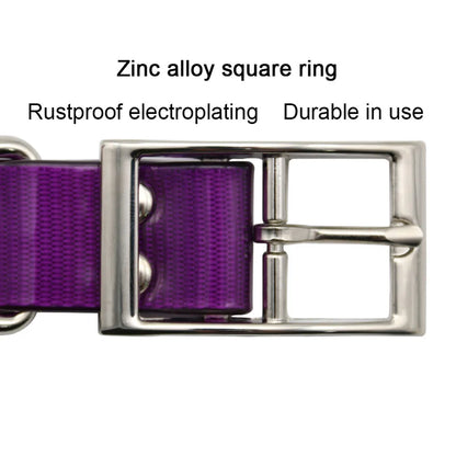 Waterproof TPU Dog Collar – Easy Clean, 7 Colors