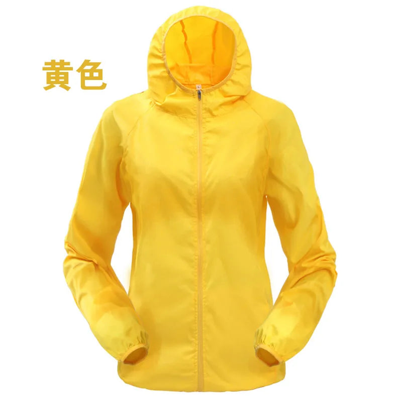 Ultralight Waterproof Windbreaker Jacket – UV-Proof Outdoor Sport