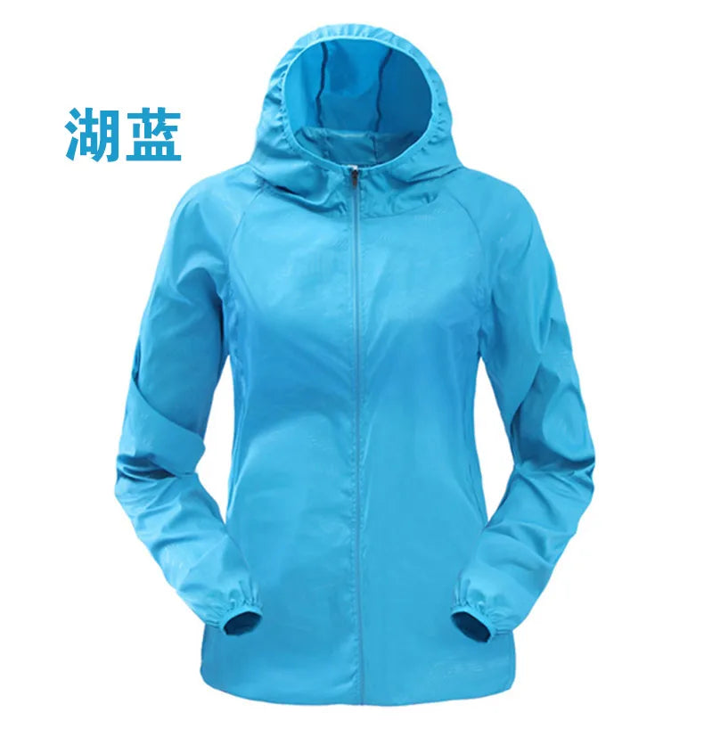 Ultralight Waterproof Windbreaker Jacket – UV-Proof Outdoor Sport