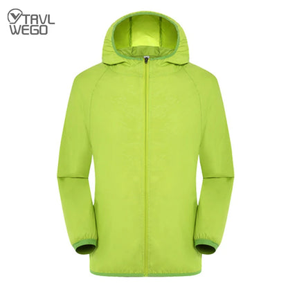 Ultralight Waterproof Windbreaker Jacket – UV-Proof Outdoor Sport