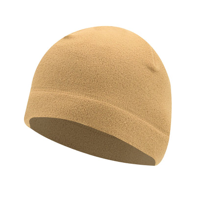 Polar Fleece Beanie Hat – Warm Windproof Winter Cap for Men & Women
