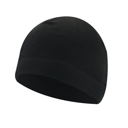Polar Fleece Beanie Hat – Warm Windproof Winter Cap for Men & Women